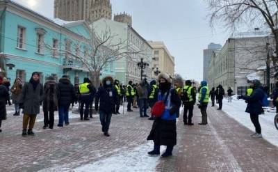 Леонид Волков - Юлия Навальная - В центре Москве в этим минуты должна начаться акция солидарности с Юлией Навальной - echo.msk.ru - Москва - Белоруссия - Приморье край - Владивосток