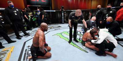 Усман Камару - Гилберт Бернса - После поединка бойцы расплакались. Чемпион UFC нокаутировал своего друга в титульном бою — видео - nv.ua - США - Бразилия