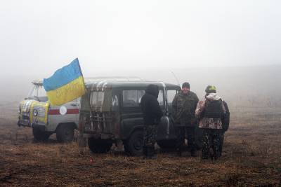 Украинские военные подорвались в зоне своей ответственности на Донбассе - tvc.ru - Киев - ДНР - Донецк - ЛНР - Луганск - Донецкая обл.