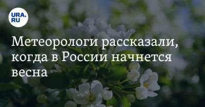 Михаил Леус - Метеорологи рассказали, когда в России начнется весна - ura.news - Москва - Екатеринбург