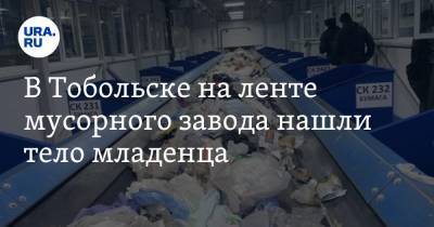 В Тобольске на ленте мусорного завода нашли тело младенца - ura.news - Тюмень - Тюменская обл. - Тобольск