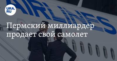 Дмитрий Рыболовлев - Пермский миллиардер продает свой самолет - ura.news - США - Пермский край