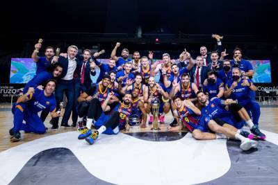Барселона с Пустовым в составе завоевала Кубок Испании - news.bigmir.net - Испания - Мадрид - Барселона
