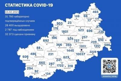 За сутки у 69 жителей Твери медики нашли коронавирус - tver.mk.ru - Тверь - район Калязинский - округ Весьегонский