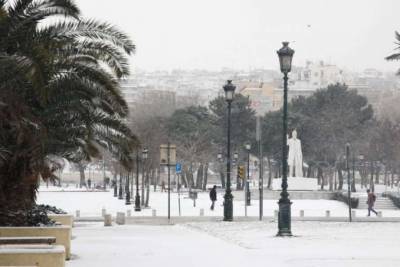 Греция утопает в снегопадах из-за циклона «Медея» (ВИДЕО) - lenta.ua - Афины - Греция