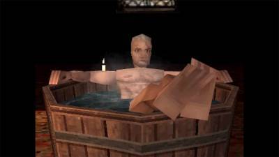 The Witcher 3 на PlayStation 1: энтузиаст воссоздал известную сцену с Геральтом в ванной – видео - 24tv.ua