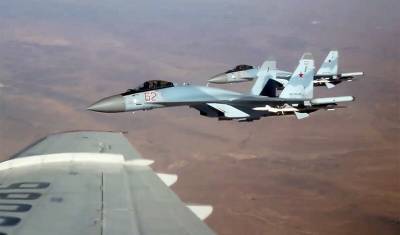 Российский Су-35 показательно расправился с американским F-18 в Сирии - newizv.ru - США - Сирия