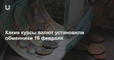 Какие курсы валют установили обменники 16 февраля - news.tut.by - Белоруссия