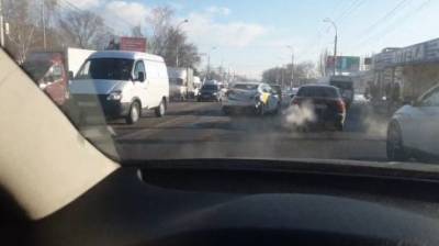 В утренней аварии на ул. Луначарского пострадала пассажирка такси - penzainform.ru - Пенза