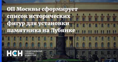 Алексей Венедиктов - Александр Невский - Юрий Андропов - Иван III (Iii) - Феликс Дзержинский - ОП Москвы сформирует список исторических фигур для установки памятника на Лубянке - nsn.fm - Москва