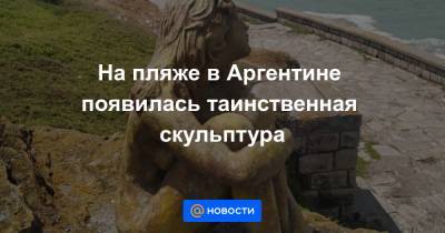 На пляже в Аргентине появилась таинственная скульптура - news.mail.ru - Аргентина