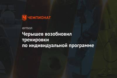 Денис Черышев - Черышев возобновил тренировки по индивидуальной программе - championat.com - Испания