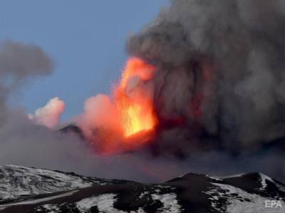 В Италии проснулся вулкан Этна. Видео - gordonua.com - Италия