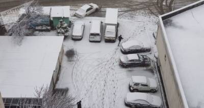 Каха Каладзе - Тбилисские дороги расчищают от снега и посыпают солью - sputnik-georgia.ru - Грузия - Тбилиси