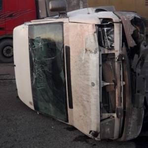 Под Харьковом произошло ДТП с маршруткой: пострадали 10 человек. Фото - reporter-ua.com - Киев - Харьковская обл. - Харьков - район Харьковский