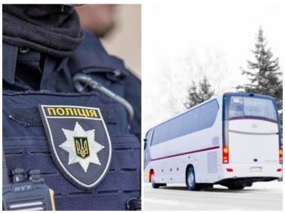 Женщина вместе полицией устроили погоню за автобусом под Львовом: "опоздала по вине водителя" - politeka.net - Львов - Луцк