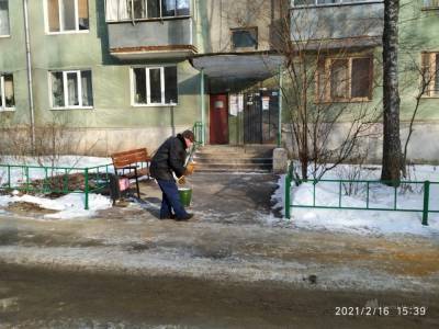 Об уборке в центре Липецка: «Благодаря дворнику у нас чисто даже в самый лютый снегопад» - lipetskmedia.ru - Липецк