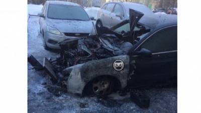 На улице Ленина в Пензе загорелся автомобиль Audi - penzainform.ru - Пенза