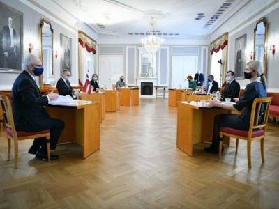 Эгилс Левитс - Эва-Мария Лийметс - Латвия и Эстония выступили за ужесточение санкций против России и Белоруссии - rosbalt.ru - Белоруссия - Эстония - Рига - Латвия