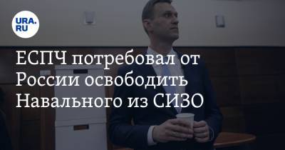 Никита Данюк - ЕСПЧ потребовал от России освободить Навального из СИЗО - ura.news