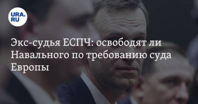 Алексей Навальный - Экс-судья ЕСПЧ: освободят ли Навального по требованию суда Европы - ura.news