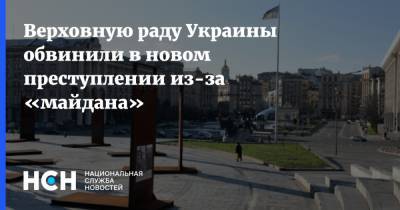 Виктор Янукович - Владимир Олейник - Верховную раду Украины обвинили в новом преступлении из-за «майдана» - nsn.fm - Украина - Киев