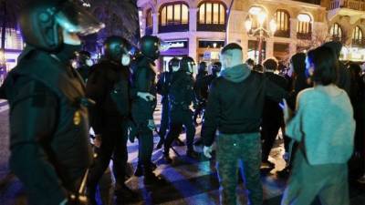 Пабло Асель - Акция в Мадриде переросла в беспорядки - news-front.info - Мадрид