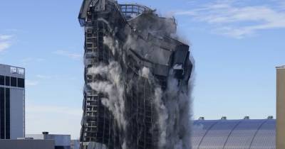 Взрыв за 20 секунд: в США снесли небоскреб "Трамп-Плаза" - tsn.ua - США