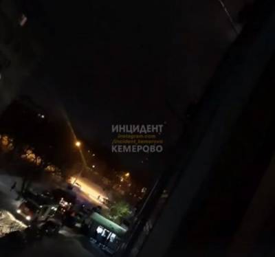 На Октябрьском проспекте в Кемерове загорелось общежитие - gazeta.a42.ru