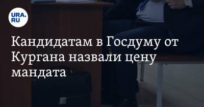 Кандидатам в Госдуму от Кургана назвали цену мандата - ura.news - Курганская обл. - Курган