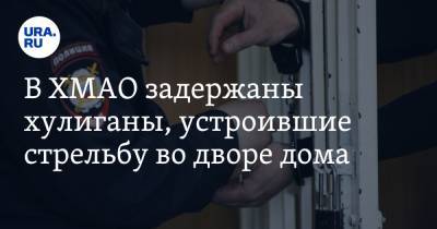 В ХМАО задержаны хулиганы, устроившие стрельбу во дворе дома - ura.news - Югра - Нижневартовск