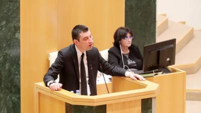 Михаил Саакашвили - Георгий Гахария - Ника Мелия - Грузинский премьер ушел в отставку из-за разногласий с кабинетом - vesti.ru - Грузия