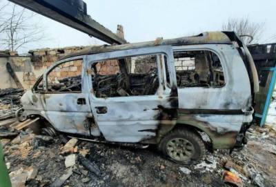 Ярослава Зорина - Террористы «ДНР» уничтожили автомобиль ВСУ под Горловкой - real-vin.com - ДНР - Горловка