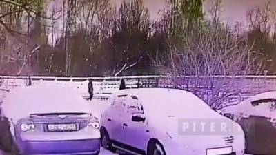 Появилось видео нападения разбойника с ножом на медсестру в Невском районе - piter.tv - Санкт-Петербург - Киргизия - Нападение