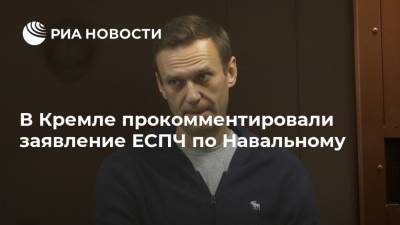 Алексей Навальный - Дмитрий Песков - В Кремле прокомментировали заявление ЕСПЧ по Навальному - ria.ru - Москва - Россия