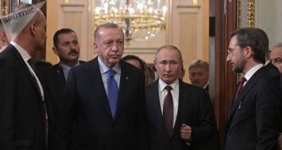 Владимир Путин - Никол Пашинян - Ильхам Алиев - Путин и Эрдоган обсудили координацию действий по вопросам экономического развития Карабаха - ru.armeniasputnik.am - Турция - Азербайджан