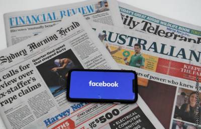 Facebook заблокировал новости австралийских СМИ - interfax.ru - Москва - Австралия - Новая Зеландия