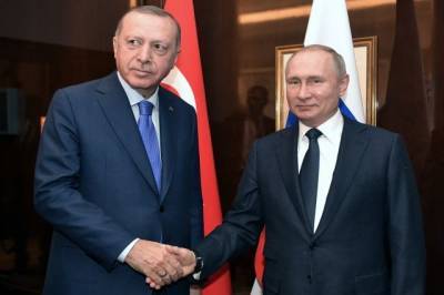 Владимир Путин - Тайип Эрдоган - Путин обсудил с Эрдоганом реализацию договоренностей по Нагорному Карабаху - aif.ru - Турция - Ливия
