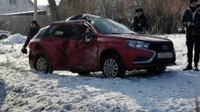 Под Воронежем в ДТП с «Ладой» и КамАЗом пострадали три человека - vestivrn.ru - Воронеж - Ставрополье - Липецкая обл.
