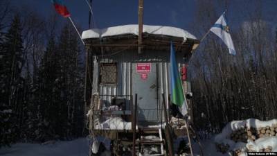 Возле станции «Шиес» были задержаны шесть активистов - readovka.ru - Архангельск