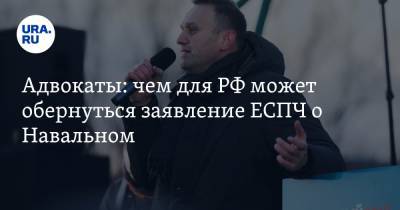 Алексей Навальный - Алексей Мельников - Адвокаты: чем для РФ может обернуться заявление ЕСПЧ о Навальном - ura.news - Москва