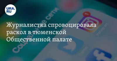 Журналистка спровоцировала раскол в тюменской Общественной палате - ura.news - Тюмень - Тюменская обл.