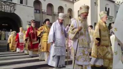 Александр Вучич - Новый 46-ой патриарх Сербский Порфирий вступил на престол - piter.tv - Сербия - Белград - Босния и Герцеговина