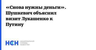 Владимир Путин - Дмитрий Песков - Александр Лукашенко - Станислав Шушкевич - «Снова нужны деньги». Шушкевич объяснил визит Лукашенко к Путину - nsn.fm - Сочи - Белоруссия