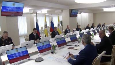 Николай Патрушев - В Ставрополе прошло совещание по вопросам безопасности Северокавказского федерального округа - 1tv.ru - окр. Скфо