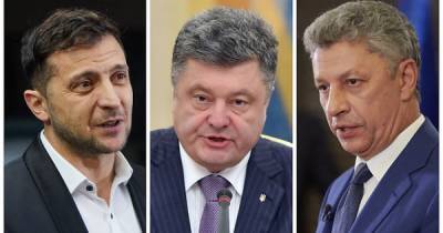 Владимир Зеленский - Петр Порошенко - Юрий Бойко - Свежий президентский рейтинг: стало известно, кто победил бы во втором туре выборов - focus.ua - Киев