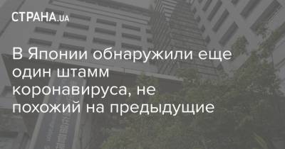 Кацунобу Като - В Японии обнаружили еще один штамм коронавируса, не похожий на предыдущие - strana.ua - Англия - Япония - Бразилия - Юар