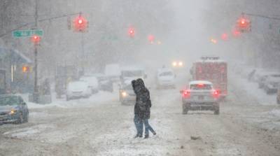 Эндрю Куомо - В Нью-Йорке начался снежный шторм - ru.slovoidilo.ua - США - Киев - Бостон - Нью-Йорк - Нью-Йорк - шт. Нью-Йорк