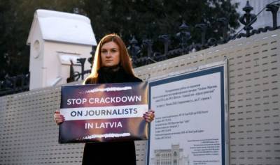 Марья Бутина - "Привлечь внимание ОБСЕ к бесправию": в Москве проходит пикет в поддержку журналистов - lv.baltnews.com - Москва - Латвия