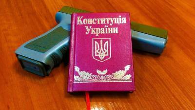 Сергей Стерненко - Под зданием Верховной рады проходит митинг за легализацию оружия - news-front.info - Украина - Киев